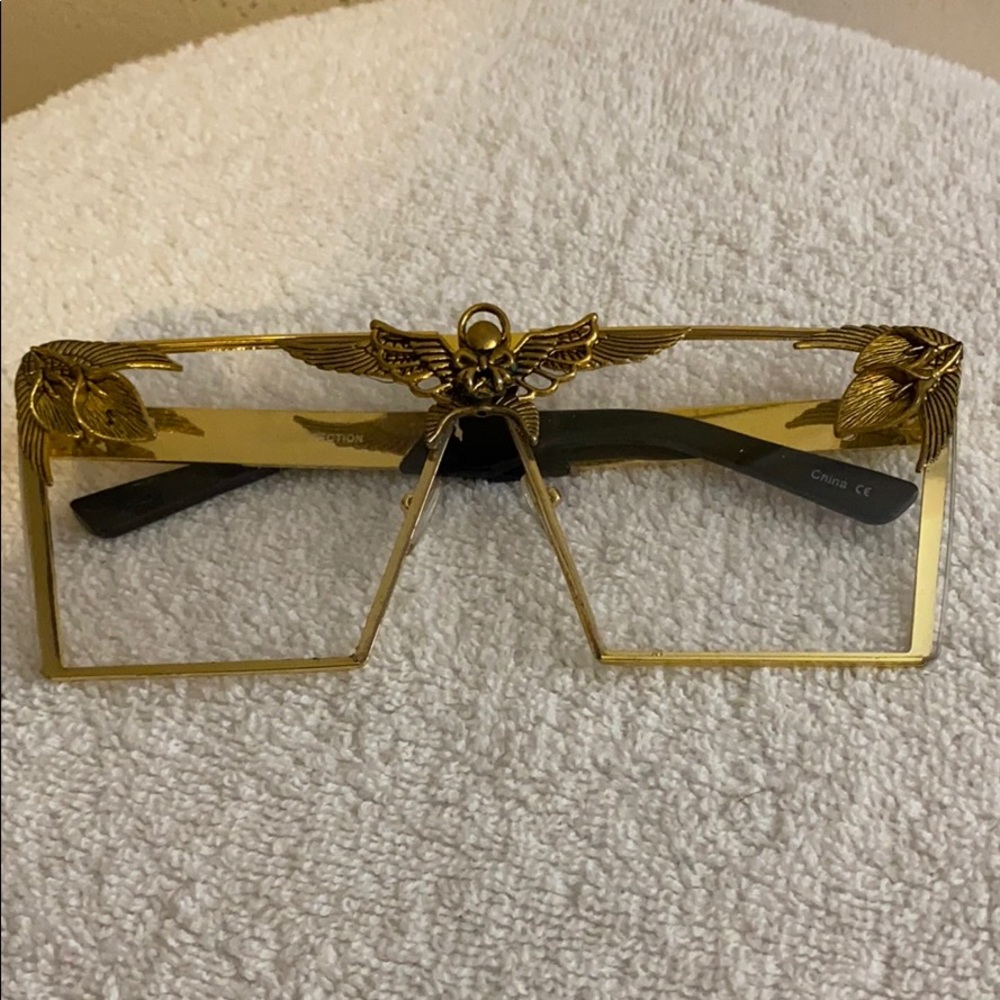 Don The Junkman Gold EyeGlass Frames